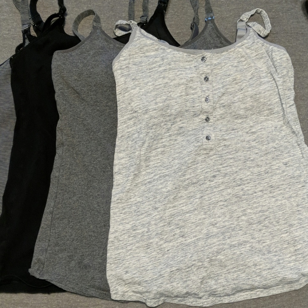 Four Clip Down Nursing Camis!!